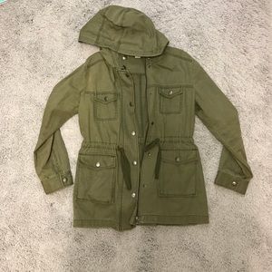 Army Green Nordstrom BP Cargo Jacket